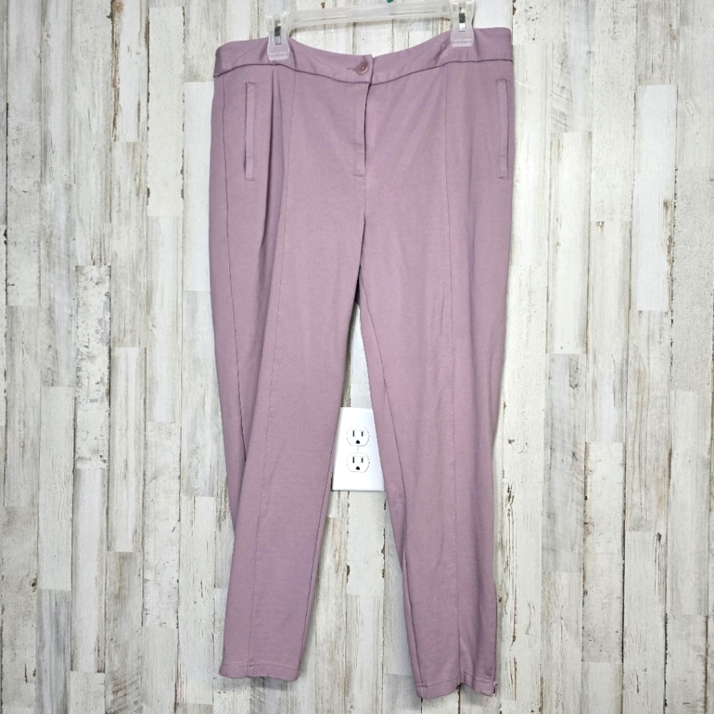 Betabrand Women's XL Ankle Pants Comfort Stretch